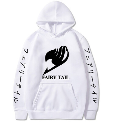 Fairy Tail Anime majica s kapuljačom Muškarci Ženska odjeća Dukserica velikih veličina dugih rukava Visokokvalitetna ulična odjeća Harajuku Unisex pulover