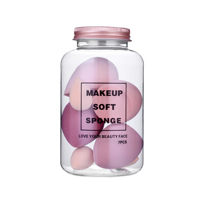 7 tk/komplekt Meigisvammi komplekt Face Beauty Kosmeetiline puudripuhv jumestuskreem peitepulk jumestustööriistad