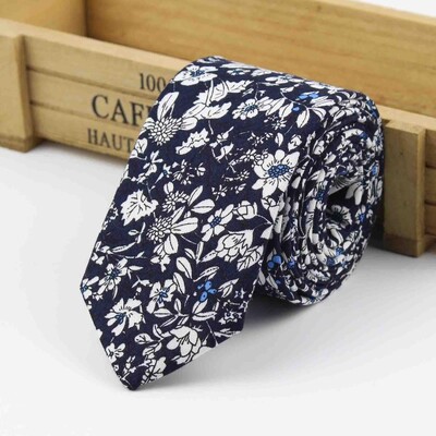 Férfi divat Virágos nyakkendő Alkalmi gyémánt mesterséges pamut virágos ikra csokornyakkendő Paisley vékony nyakkendők férfi kis tervező nyakkendő