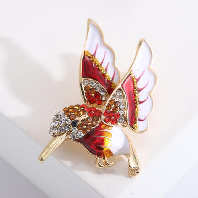 Beaut&Berry luxus és csúcskategóriás madaras bross nőknek Antik állattűs irodai party alkalmi kiegészítő ajándék