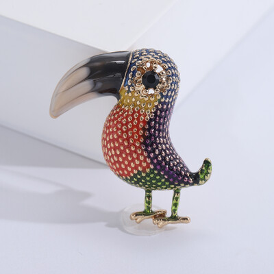 Beaut&Berry luxus és csúcskategóriás madaras bross nőknek Antik állattűs irodai party alkalmi kiegészítő ajándék