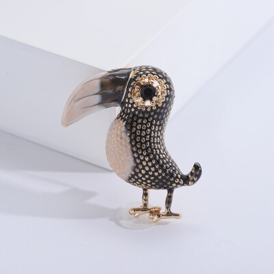 Beaut&Berry luxus és csúcskategóriás madaras bross nőknek Antik állattűs irodai party alkalmi kiegészítő ajándék