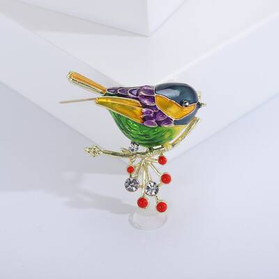 Beaut&Berry luxus és csúcskategóriás madaras bross nőknek Antik állattűs irodai party alkalmi kiegészítő ajándék