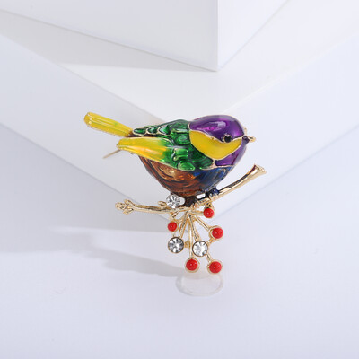 Beaut&Berry luxus és csúcskategóriás madaras bross nőknek Antik állattűs irodai party alkalmi kiegészítő ajándék