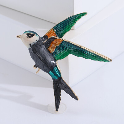 Beaut&Berry luxus és csúcskategóriás madaras bross nőknek Antik állattűs irodai party alkalmi kiegészítő ajándék