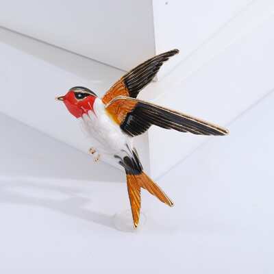 Beaut&Berry luxus és csúcskategóriás madaras bross nőknek Antik állattűs irodai party alkalmi kiegészítő ajándék