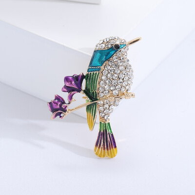 Beaut&Berry luxus és csúcskategóriás madaras bross nőknek Antik állattűs irodai party alkalmi kiegészítő ajándék