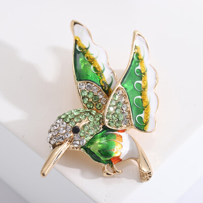 Beaut&Berry luxus és csúcskategóriás madaras bross nőknek Antik állattűs irodai party alkalmi kiegészítő ajándék