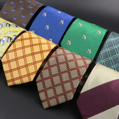 Novi dizajn Muška kravata Crtani konj Jelen Pingvin Patten prugaste Peisley Kravate Party Business Wedding Dnevna odjeća Kravata Poklon