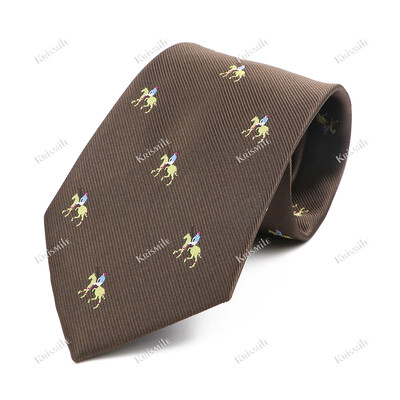 Novi dizajn Muška kravata Crtani konj Jelen Pingvin Patten prugaste Peisley Kravate Party Business Wedding Dnevna odjeća Kravata Poklon