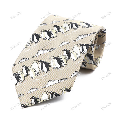 Novi dizajn Muška kravata Crtani konj Jelen Pingvin Patten prugaste Peisley Kravate Party Business Wedding Dnevna odjeća Kravata Poklon