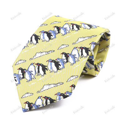 Novi dizajn Muška kravata Crtani konj Jelen Pingvin Patten prugaste Peisley Kravate Party Business Wedding Dnevna odjeća Kravata Poklon