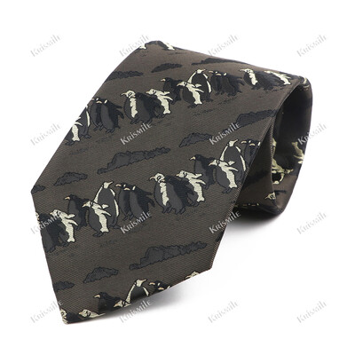 Novi dizajn Muška kravata Crtani konj Jelen Pingvin Patten prugaste Peisley Kravate Party Business Wedding Dnevna odjeća Kravata Poklon