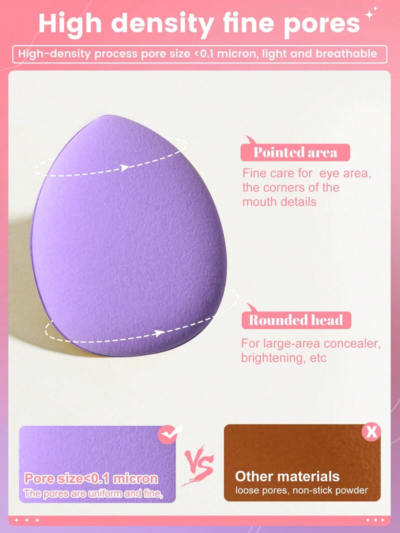 9 tk puudripuhv meigisvamm kuiv ja märg jumestuskreem Puuderkäsn ilutööriist naiste meigitarvikud