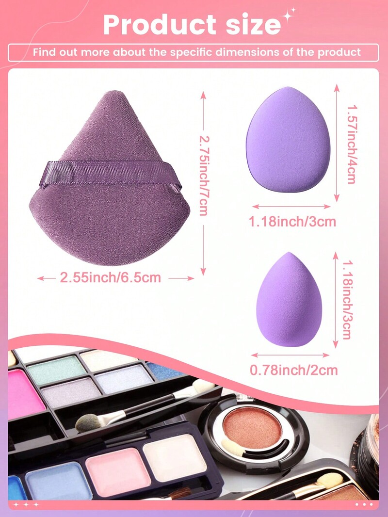 9 tk puudripuhv meigisvamm kuiv ja märg jumestuskreem Puuderkäsn ilutööriist naiste meigitarvikud