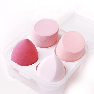 4 tk Beauty Egg meigikäsna segisti kosmeetiline puhvis padi jumestuspuuder käsn tööriist naiste meigitarvikud