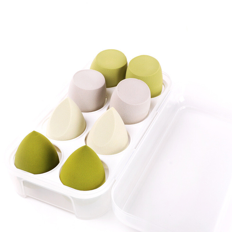 4 tk Beauty Egg meigikäsna segisti kosmeetiline puhvis padi jumestuspuuder käsn tööriist naiste meigitarvikud