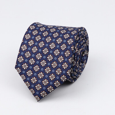 Modes klasiskās vīriešu kaklasaites apdrukas dizains foršas kaklasaites 7 cm biznesa kāzu ballīšu apģērbs, mīksta poliestera kaklasaite dāvana vīriešiem