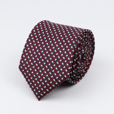 Modes klasiskās vīriešu kaklasaites apdrukas dizains foršas kaklasaites 7 cm biznesa kāzu ballīšu apģērbs, mīksta poliestera kaklasaite dāvana vīriešiem