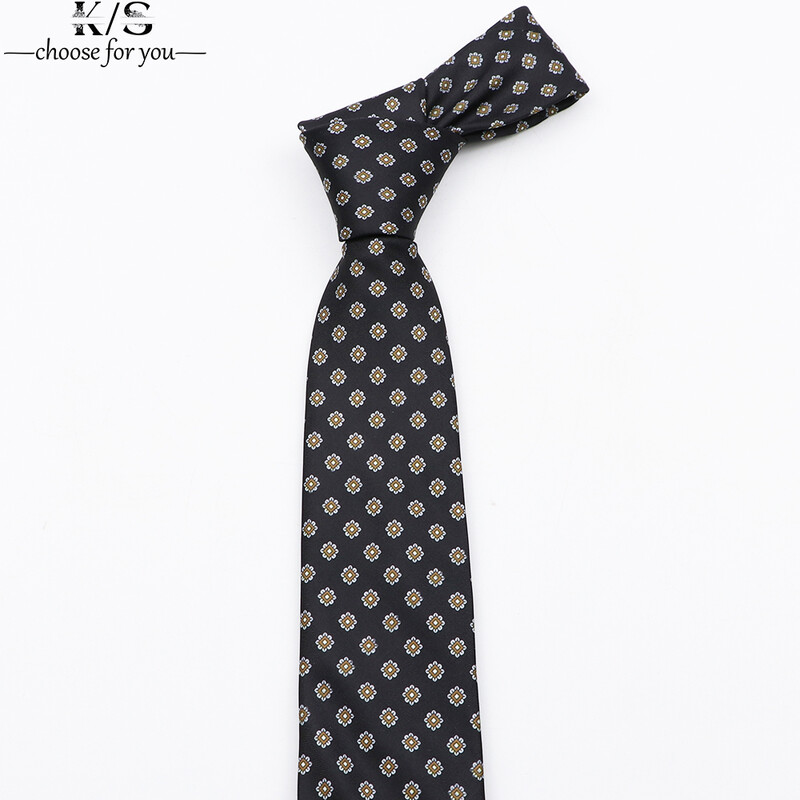 Modes klasiskās vīriešu kaklasaites apdrukas dizains foršas kaklasaites 7 cm biznesa kāzu ballīšu apģērbs, mīksta poliestera kaklasaite dāvana vīriešiem