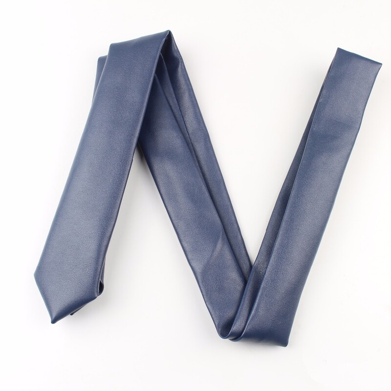 Modna muška pu kožna patchwork kravata Ženska kravata crveno zlatno srebrna kravata za odrasle Homme kravate za vjenčanje za muškarce