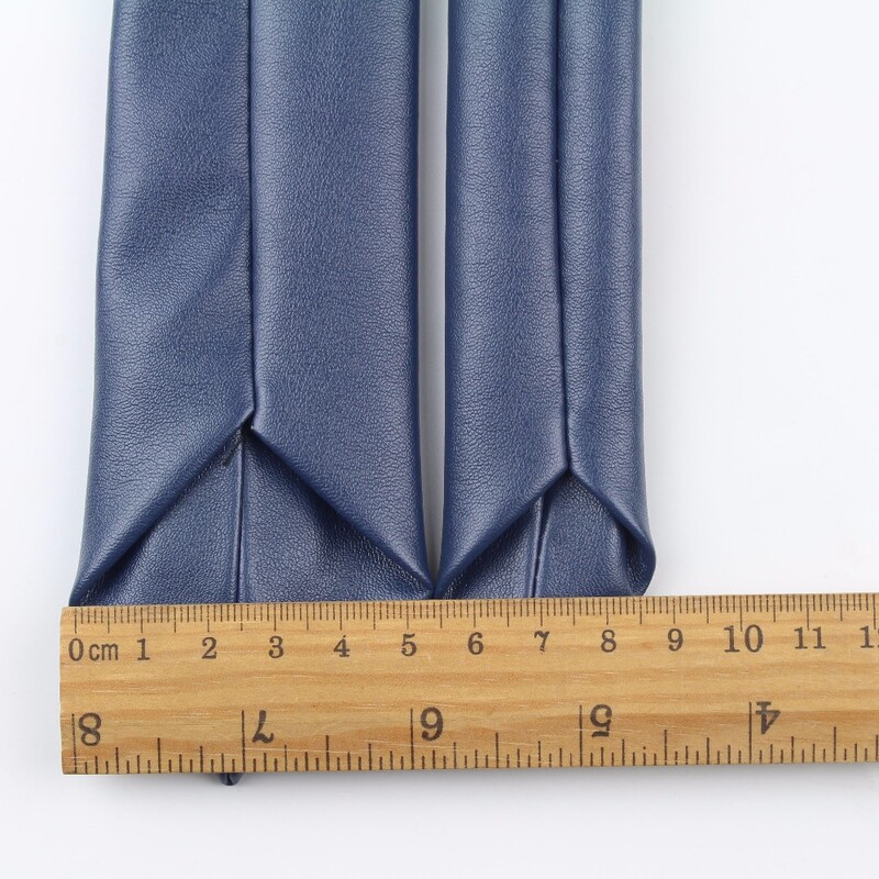 Modna muška pu kožna patchwork kravata Ženska kravata crveno zlatno srebrna kravata za odrasle Homme kravate za vjenčanje za muškarce