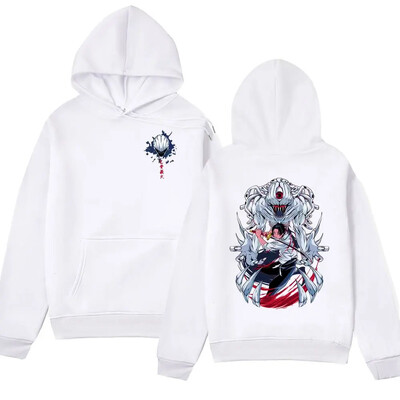 Okkotsu Yuta Jujutsu Kaisen Hoodie Harajuku Aesthetics Vīriešu sporta krekli ar garām piedurknēm Liela izmēra Hip Hop Street Hoody