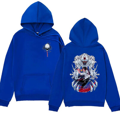 Okkotsu Yuta Jujutsu Kaisen Hoodie Harajuku Aesthetics Vīriešu sporta krekli ar garām piedurknēm Liela izmēra Hip Hop Street Hoody