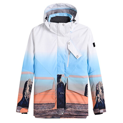 Sieviešu sniega kostīms ūdensizturīgs vēja necaurlaidīgs ziemas kostīms snovbordam Apģērbs slēpju komplekti jakas Bikses Unisex Sk048