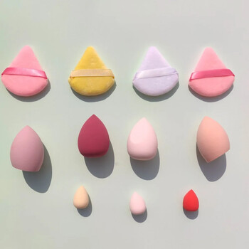 7/12 τμχ Cosmetic Puff Makeup Sponge Blender Beauty Egg Foundation Σφουγγάρια Πούδρα Puff Women Make Up Αξεσουάρ Εργαλεία ομορφιάς