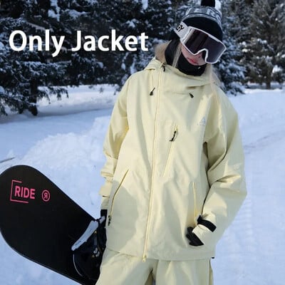 Gornji dijelovi odjeće za snowboarding Nove zimske tople skijaške jakne 2025. za žene 3L široke skijaške kapute otporne na vjetar Odjeća za muškarce