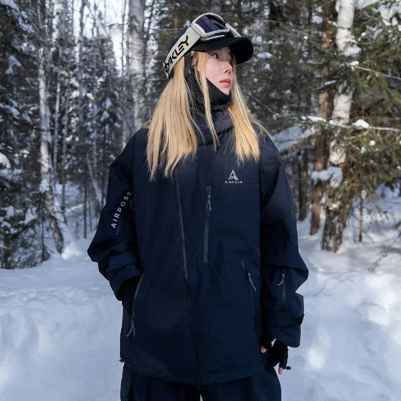 Gornji dijelovi odjeće za snowboarding Nove zimske tople skijaške jakne 2025. za žene 3L široke skijaške kapute otporne na vjetar Odjeća za muškarce
