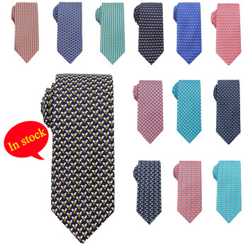 Tailor Smith 100% Silk Ties For Men Μόδα γραβάτα με Bee butterfly ιστιοπλοϊκό Γραβάτα με μοτίβο ζώων Γιορτή γενεθλίων του πατέρα Γιορτή