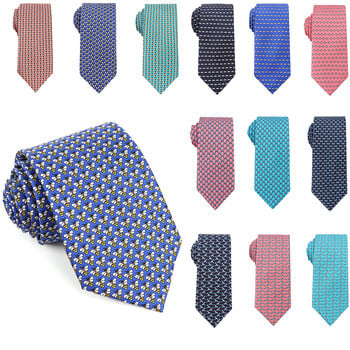 Tailor Smith 100% Silk Ties For Men Μόδα γραβάτα με Bee butterfly ιστιοπλοϊκό Γραβάτα με μοτίβο ζώων Γιορτή γενεθλίων του πατέρα Γιορτή