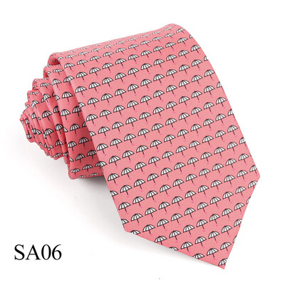 Tailor Smith 100% cravate de mătase pentru bărbați cravată de modă cu albină fluture barca cu pânze cravată cu model de animale, ziua tatălui, ziua de naștere, vacanță