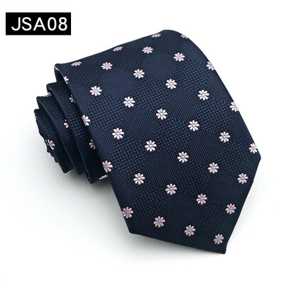 MUGIVALA 8CM Kravata muška svečana odjeća poslovna kaki boja šampanjca kava prugasta profesionalna kragna košulje KRAVATA ručna hit