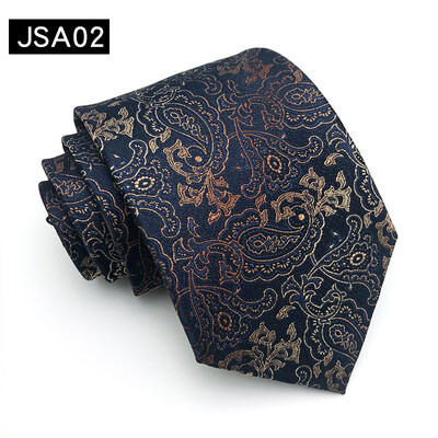 MUGIVALA 8CM Kravata muška svečana odjeća poslovna kaki boja šampanjca kava prugasta profesionalna kragna košulje KRAVATA ručna hit