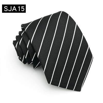 MUGIVALA 8CM Kravata muška svečana odjeća poslovna kaki boja šampanjca kava prugasta profesionalna kragna košulje KRAVATA ručna hit