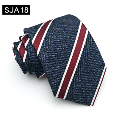 MUGIVALA 8CM Kravata muška svečana odjeća poslovna kaki boja šampanjca kava prugasta profesionalna kragna košulje KRAVATA ručna hit