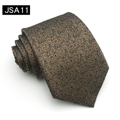 MUGIVALA 8CM Kravata muška svečana odjeća poslovna kaki boja šampanjca kava prugasta profesionalna kragna košulje KRAVATA ručna hit