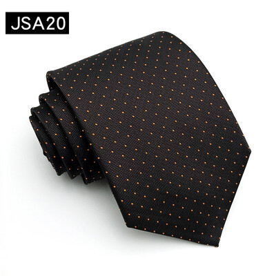 MUGIVALA 8CM Kravata muška svečana odjeća poslovna kaki boja šampanjca kava prugasta profesionalna kragna košulje KRAVATA ručna hit