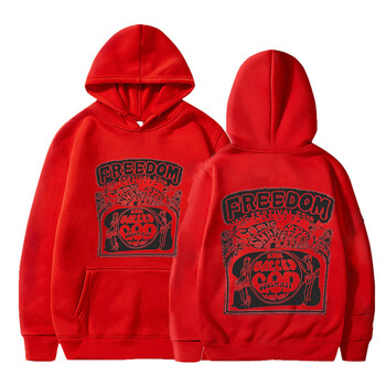 Classic Freedom Hoodies Apparel Camisa Sweatshirt Персонализиран пуловер с качулка Hoodie Harajuku