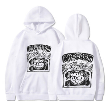 Classic Freedom Hoodies Apparel Camisa Sweatshirt Персонализиран пуловер с качулка Hoodie Harajuku