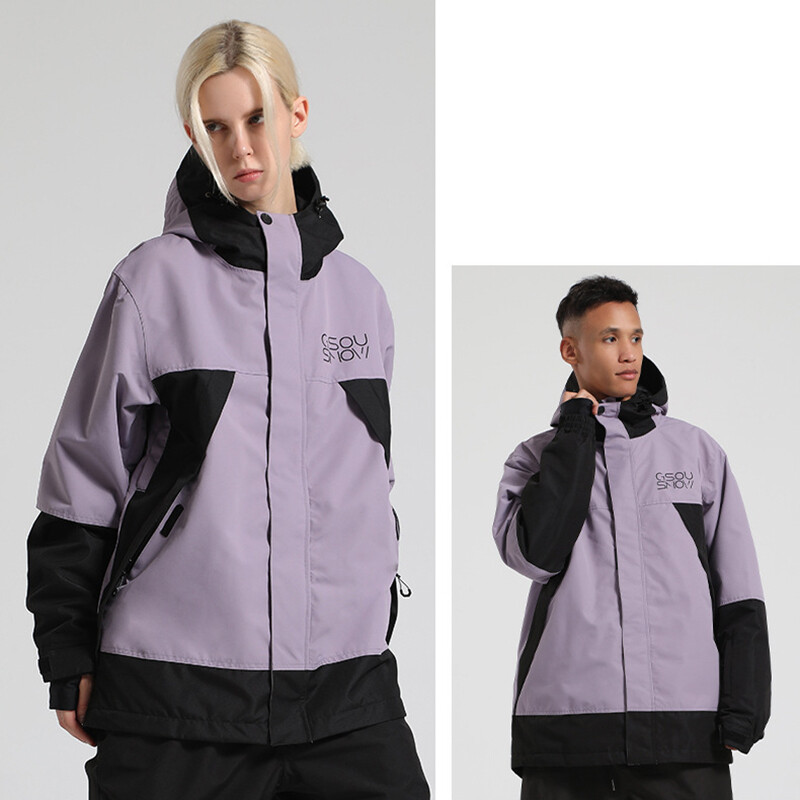 Ziemas jauna slēpošanas jaka vīriešu sieviešu top āra snovborda jaka silta vēja necaurlaidīga ūdensnecaurlaidīga pārgājienu jaka slēpošanas tērps ar kapuci