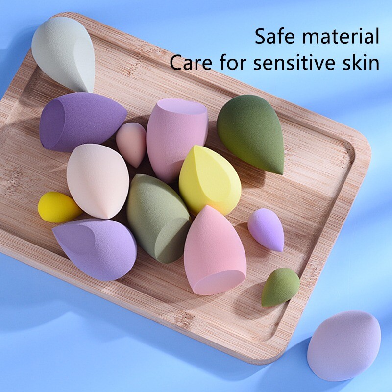 6/7 vnt Makiažo kempinės Kiaušinių maišytuvas Kosmetika Pudra Puff Foundation Blush Mini Puffs Make Up Kempinėlė Grožio įrankiai Priedai