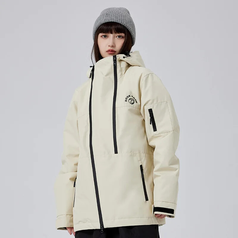 Sieviešu vīriešu 2025. gada jaunas slēpošanas jakas, biezākas, izturīgas, siltas slēpošanas jakas āra ūdensnecaurlaidīgi, vēja necaurlaidīgi snovborda topi, apģērbi