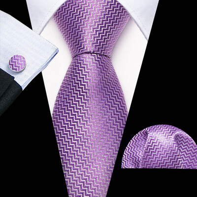 Barry.Wang, lungă, 160 cm, mătase, pentru bărbați, set de butoni pentru cravată, jacquard, auriu, albastru, roșu, roz, pentru afaceri de nuntă masculine