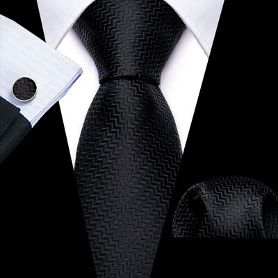 Barry.Wang, lungă, 160 cm, mătase, pentru bărbați, set de butoni pentru cravată, jacquard, auriu, albastru, roșu, roz, pentru afaceri de nuntă masculine