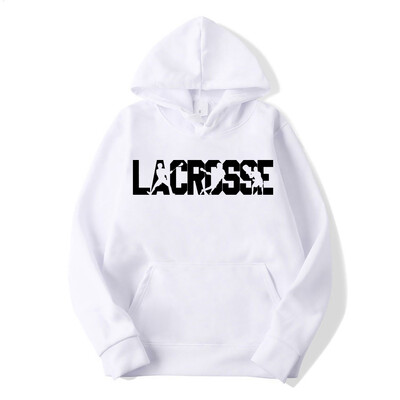 Lacrosse dukserica s kapuljačom Lacrosse poklon za ljubitelje ljubavi Sportska majica s kapuljačom s printom
