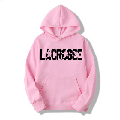 Lacrosse dukserica s kapuljačom Lacrosse poklon za ljubitelje ljubavi Sportska majica s kapuljačom s printom